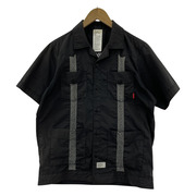 WTAPS GUAYABERA SHIRT BLK TSDT-SHM14