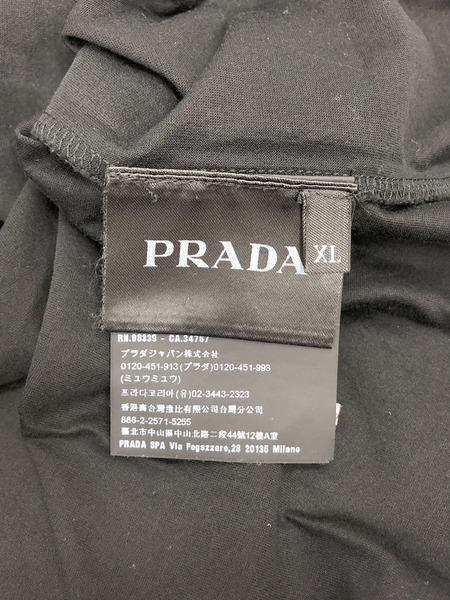 PRADA ロゴラインTシャツ XL UJN656