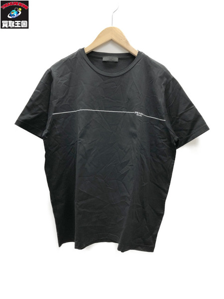 PRADA ロゴラインTシャツ XL UJN656