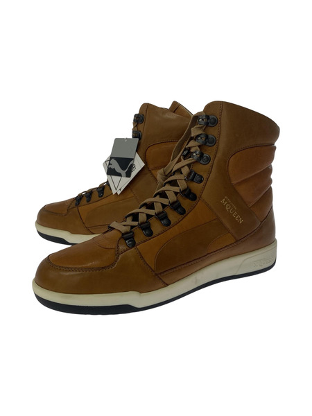 Alexander McQUEEN PUMA　Feist Hi　ブラウン　28cm