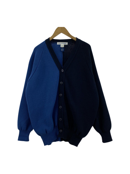 COMME des GARCONS SHIRT Lochaven of Scotland cardigan（S）アオ[値下]