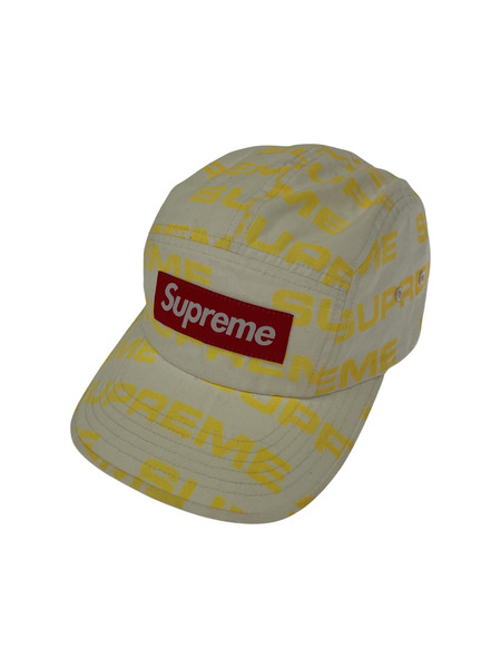 20AW/Supreme/Reactive Print Camp Cap/YLW