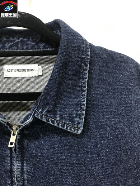 COOTIE デニムジャケット Denim Zip Up Work Jacket (L)