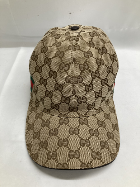 GUCCI GGパターンキャップ
