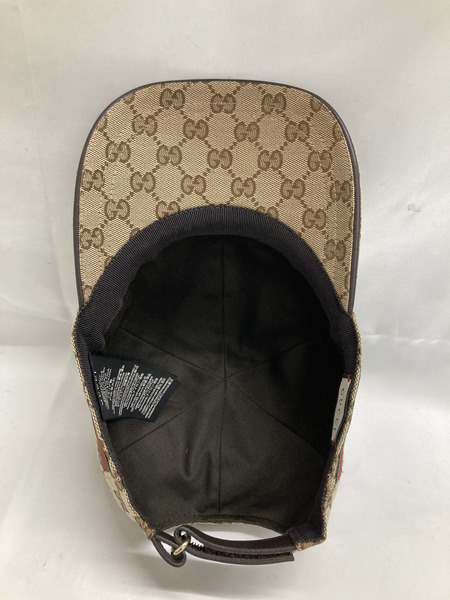 GUCCI GGパターンキャップ