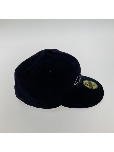 Supreme 18fw Classic Script New Era Cap 紺