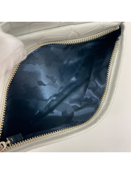 BBCO 25AW クロコ型押シ ボディバッグ ホワイト