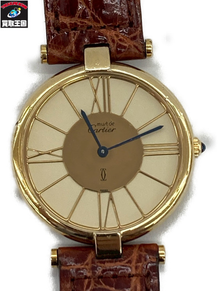 Cartier カルティエ スト・ヴァンドーム 電池交換済み レディース QZ クオーツ