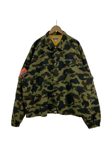 A BATHING APE 1ST CAMO RELAXED COACH JACKET (XL)