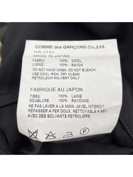 COMME des GARCONS HOMME テーラードジャケット 黒 (S)