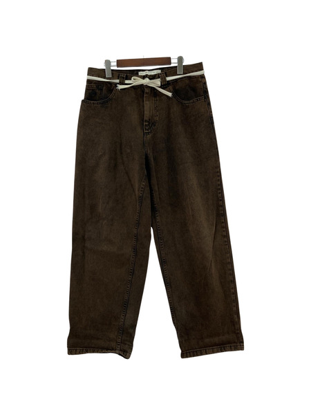 POLAR BIG BOY JEANS 2 ビッグボーイデニムパンツ M 茶