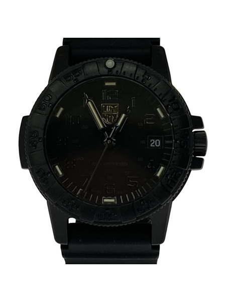 LUMINOX メンズ時計 レザーバックシータートル 腕時計 T-25表記