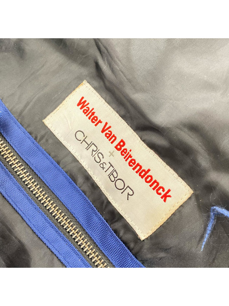 リュックサック・バックパック WALTER VAN BEIRENDONCK 10AW ロケットバッグ ブルー