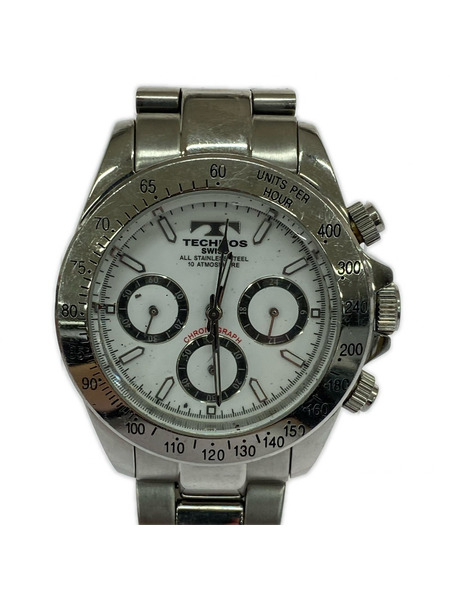 メンズ時計 TECHNOS クロノグラフ