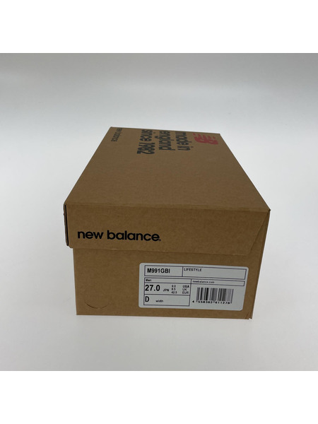 NEW BALANCE M991GBI スニーカー
