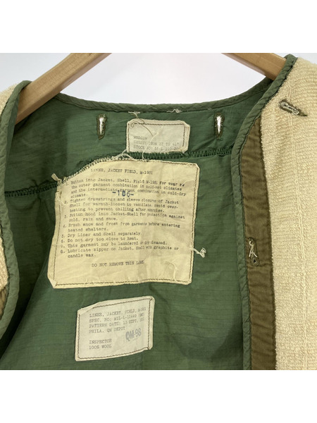 ジャケット US.ARMY M-51 ライナージャケット 50s