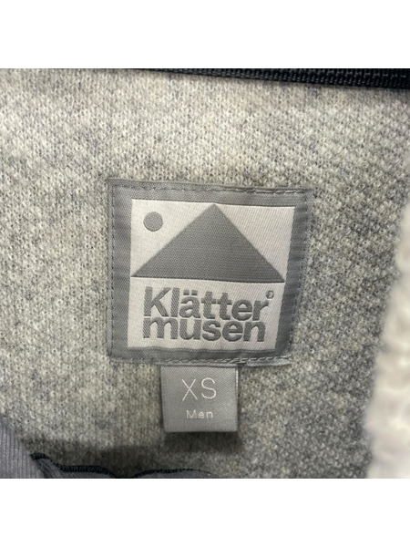ジャケット Klattermusen ウールボアフリースジャケット (XS) グレー