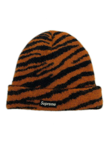 Supreme ニットキャップ 20FW Mohair Tiger Stripe