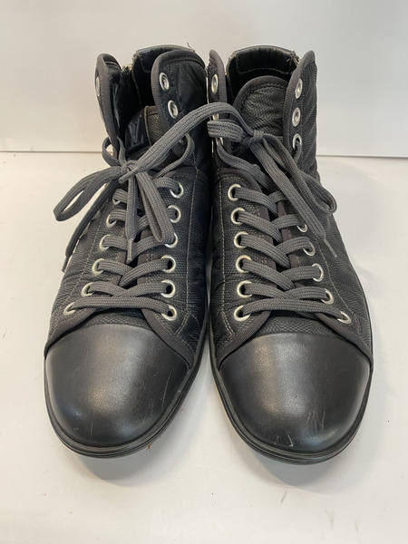 LV ダミエ・グラフィット バックジップハイカットスニーカー 8 ルイヴィトン[値下]