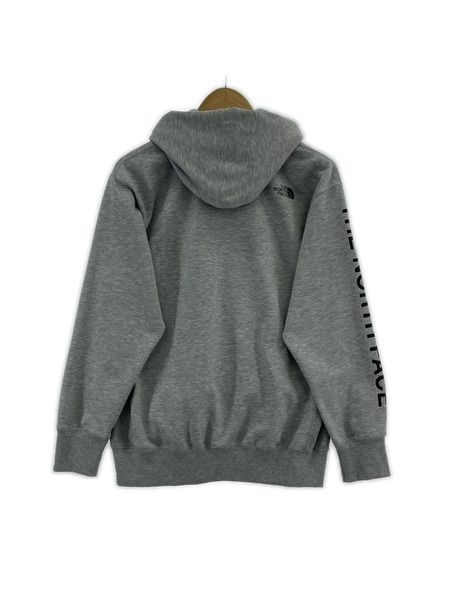 THE NORTH FACE パーカー(ジップアップ) グレー WL NT62001X