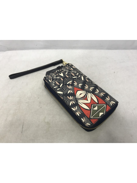 コンパクトウォレット Tory Burch 和柄