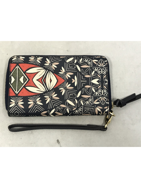 コンパクトウォレット Tory Burch 和柄
