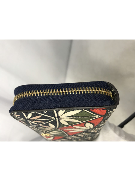 コンパクトウォレット Tory Burch 和柄
