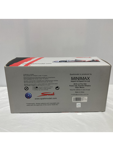 Spark 1/18 アウディ R15 TDI No.9 2010