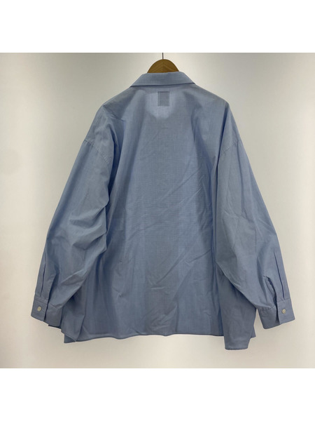 FIFTH GENERAL STORE 10XL SHIRT オーバーサイズシャツ サックスブルー