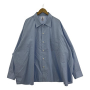 FIFTH GENERAL STORE 10XL SHIRT オーバーサイズシャツ サックスブルー