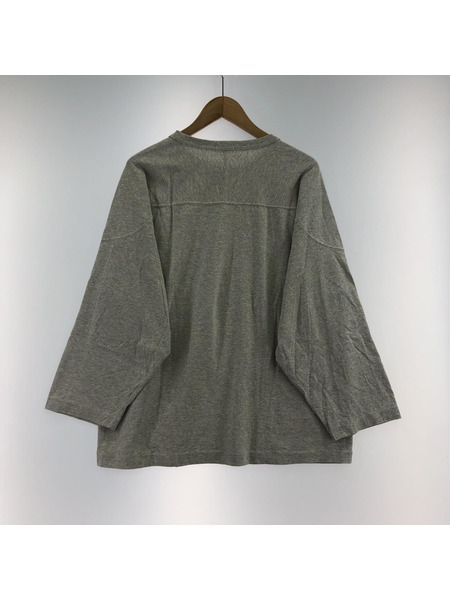 COMOLI フットボールT 2 グレー サイズ2 グレー S03-05003[値下]