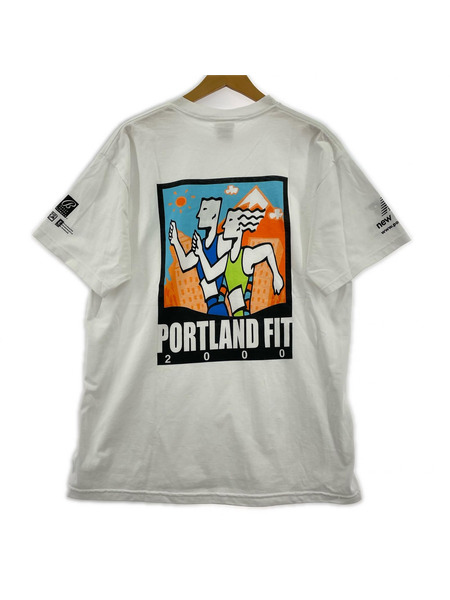 OLD・VINTAGE 90s new balance change your life tee