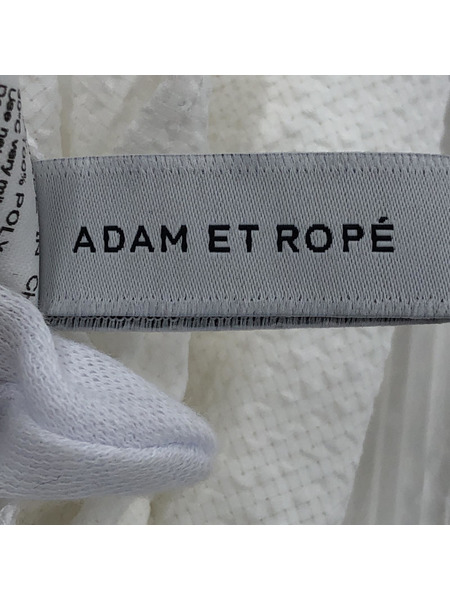 Adam et Rope' 22SS サッカーキャミワンピース 白[値下]