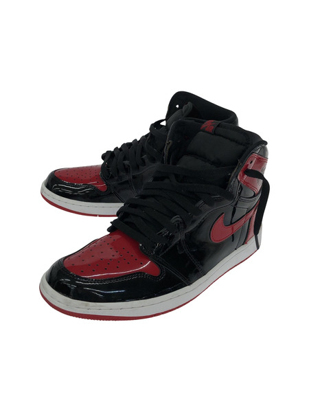 NIKE AIRJORDAN1 HighOG PatentBred (27.5cm)