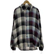 unused × sugarhill Ombre check shirt（2）