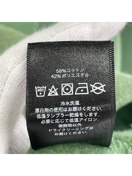 OBEY スウェット・トレーナー 刺繍 薄緑 (XL)