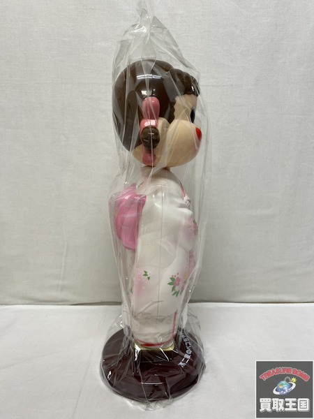 不二家 首振り着物 ペコちゃん