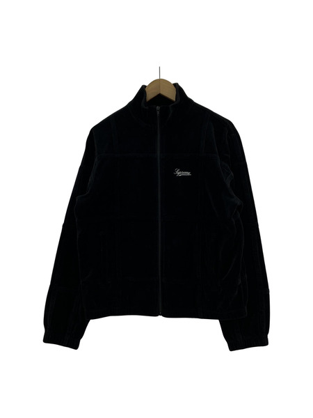 Supreme Grid Taping Velour Jacket S