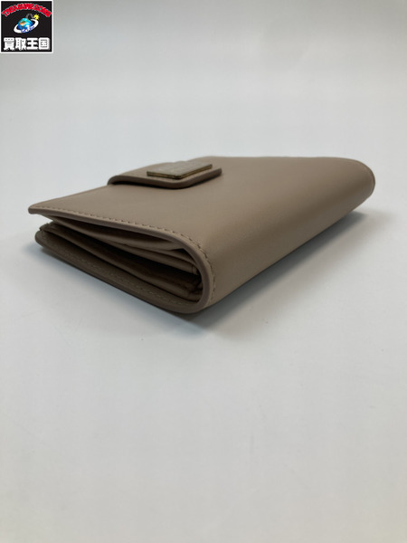 MIUMIU ミュウミュウ 二つ折り財布 ピンク コンパクトウォレット