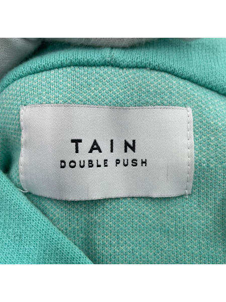 パーカー TAIN DOUBLE PUSH THE END KNIT P/O HOODIE