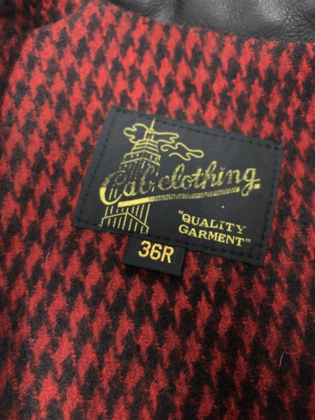 CAB CLOTHING ライダース ブラック 36R[値下]