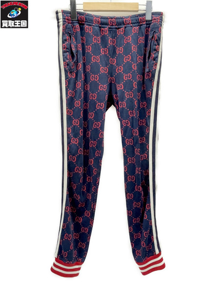 GUCCI 18ss GGジャガード ジョギングパンツ L