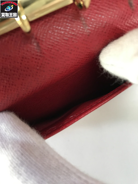 LV  ダミエ T&B アジェンダPM 手帳カバー 茶赤