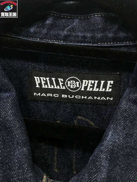 OLD PELLE PELLE X MARC BUCHANAN デニムジャケット/XL/ペレペレ×マークブキャナン