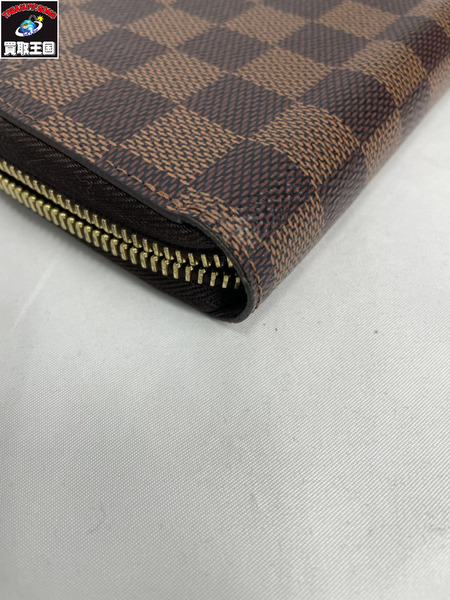LV/ジッピー・ウォレット 新型(エベヌ)/ダミエ(