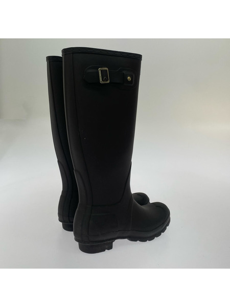 HUNTER ブーツ ロングレインブーツ ビターチョコレート 24㎝