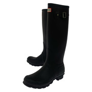 HUNTER ブーツ ロングレインブーツ ビターチョコレート 24㎝