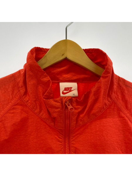 STUSSY ジャケット ×NIKE garment dyed windrunner 赤 (XL)