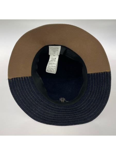 Vivienne Westwood ハット バケットハット BLK×BEG