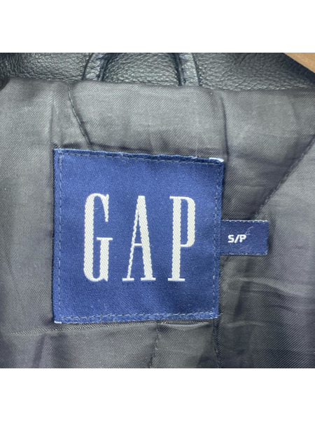 GAP レザージャケット 90s OLD GAP レザーカーコート S